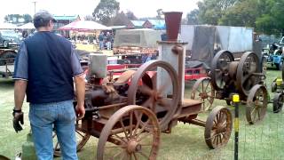Tangye engine starting