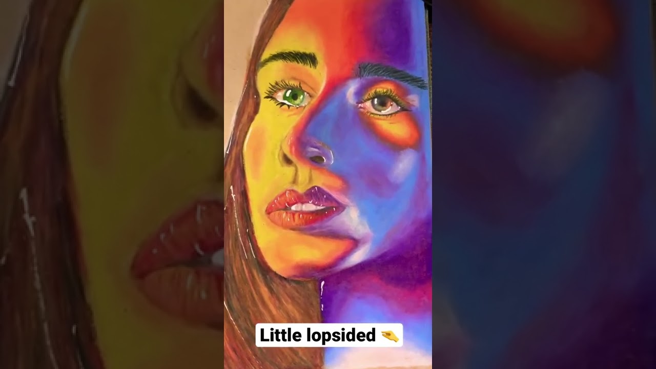 Creative Face Drawing ✍️