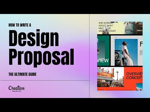 How to Write a Design Proposal