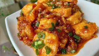 Spicy Ginger and Garlic Japanese Tofu / How to make / Side Dishes