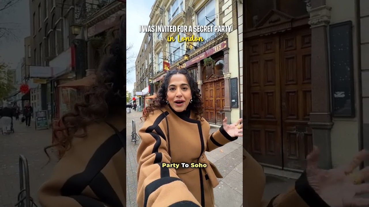 I Was Invited For A Secret Party In London! 