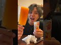 【TikTokで超話題！！】ジュースで作れるアイスが美味すぎたwwwwwwww