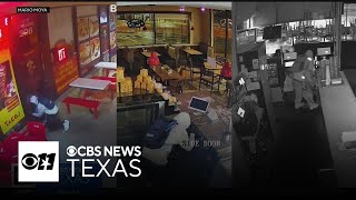 Dallas businesses targeted by rock-smashing burglar, owners say