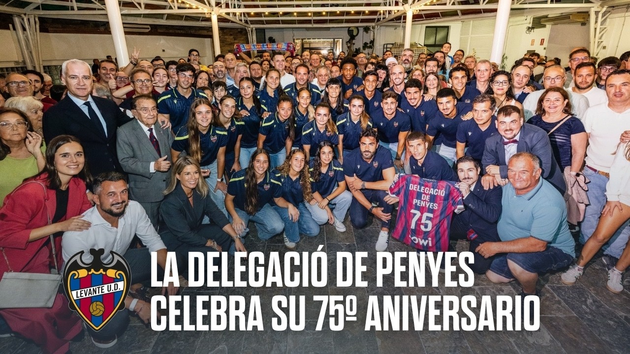 La Delegació de Penyes del Levante UD celebra su 75º aniversario