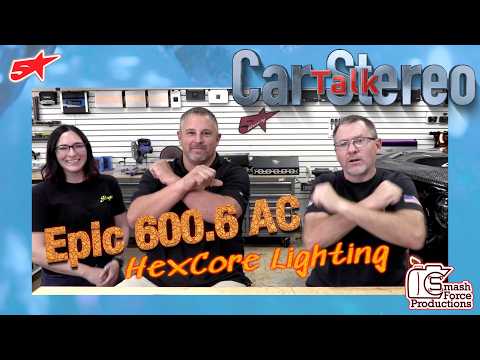 Epic 600 6 and HexCore lighting from Stinger new on the show