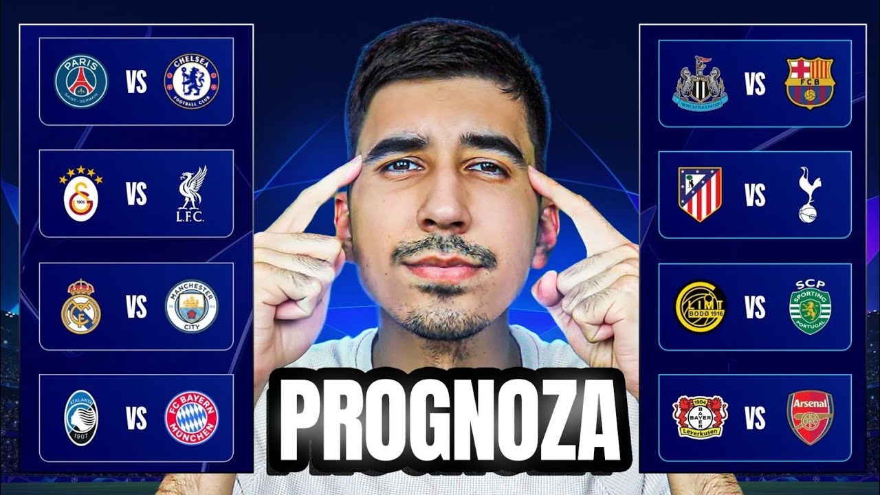 Moja prognoza OSMINE FINALA Lige prvaka!