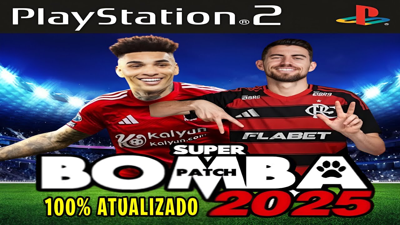 BOMBA PATCH 2025 PS2 ISO ATUALIZADO DOWNLOAD - YouTube