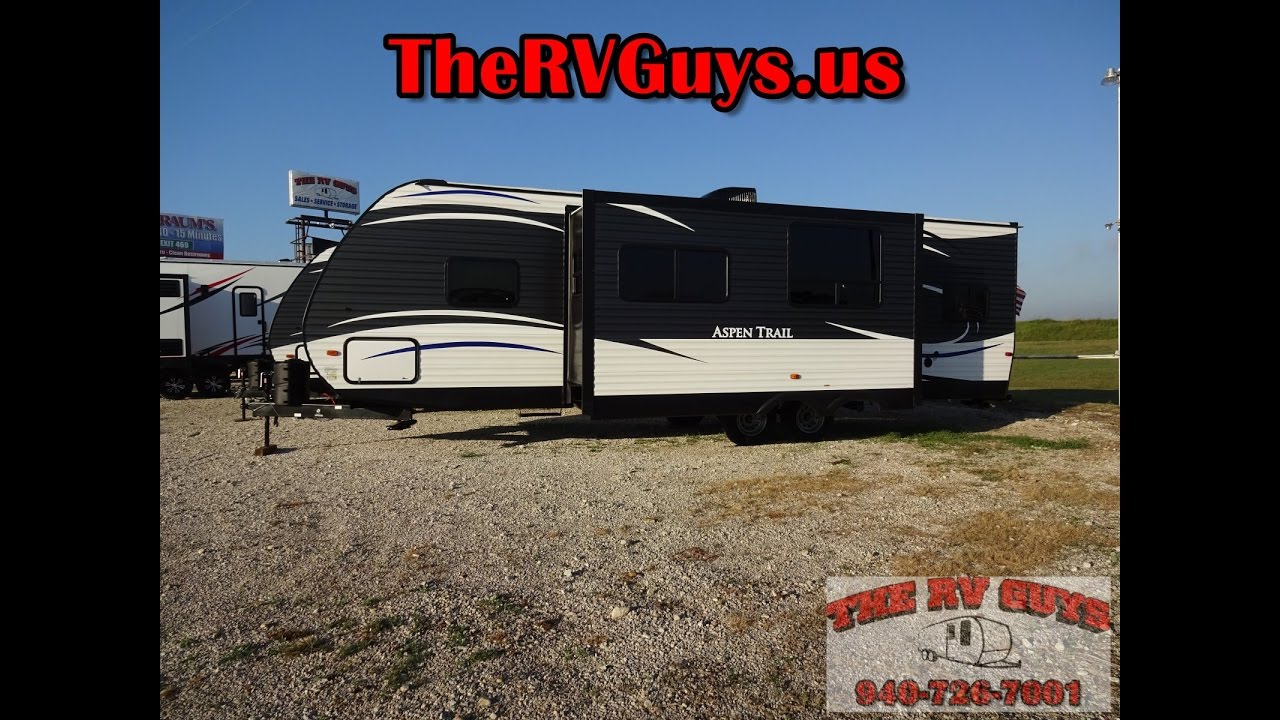 Family Friendly Bumper Pull Bunk House Travel Trailer! 2017 Aspen Trail ...