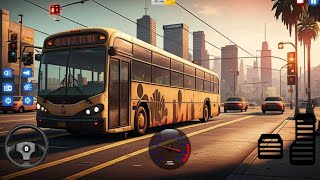 Dubai City Bus Driving Simulator - CNG Hybrid Bus Simulator 3D - Android Gameplay screenshot 3