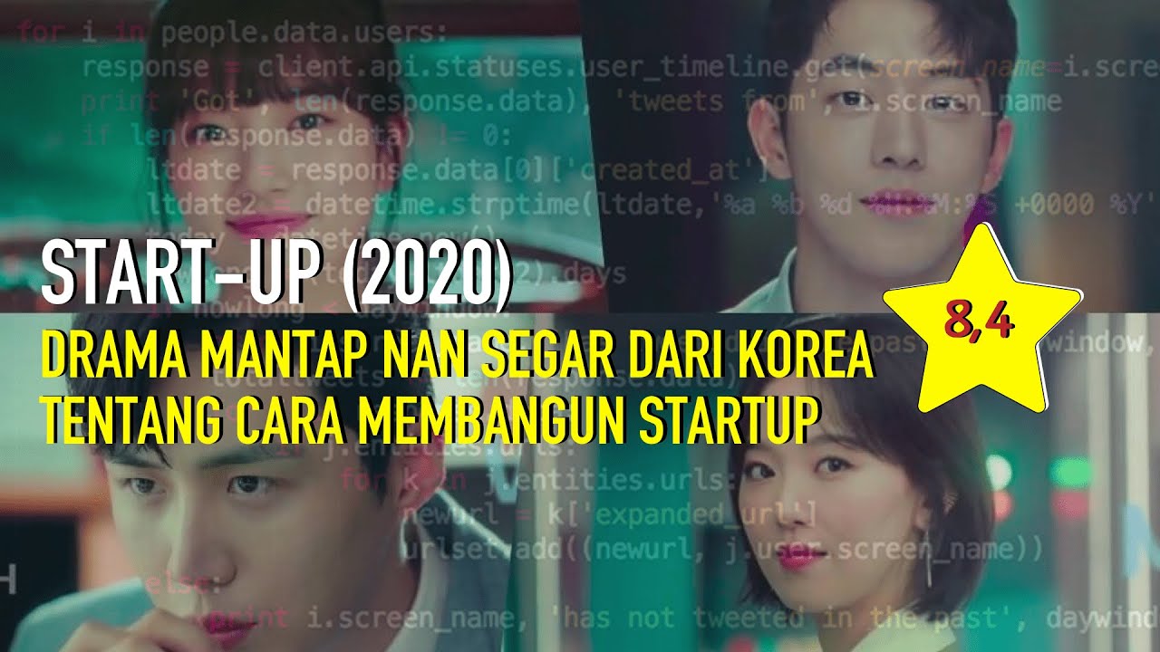 Review Start Up 2020 Drakor Terbaru Tentang Tutorial Membangun Startup On Going Youtube