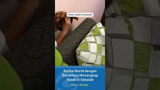 SISWA SD PANEN TOKEK DI SEKOLAH