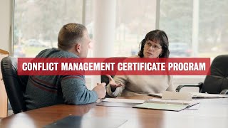 Conflict Management Certificate Program