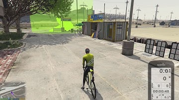 Grand Theft Bike V - Bicycle training in GTA V