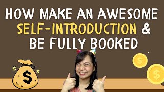 The SECRET to Being FULLY BOOKED [SelfIntroduction] : How to Promote & Sell Your Self to Students