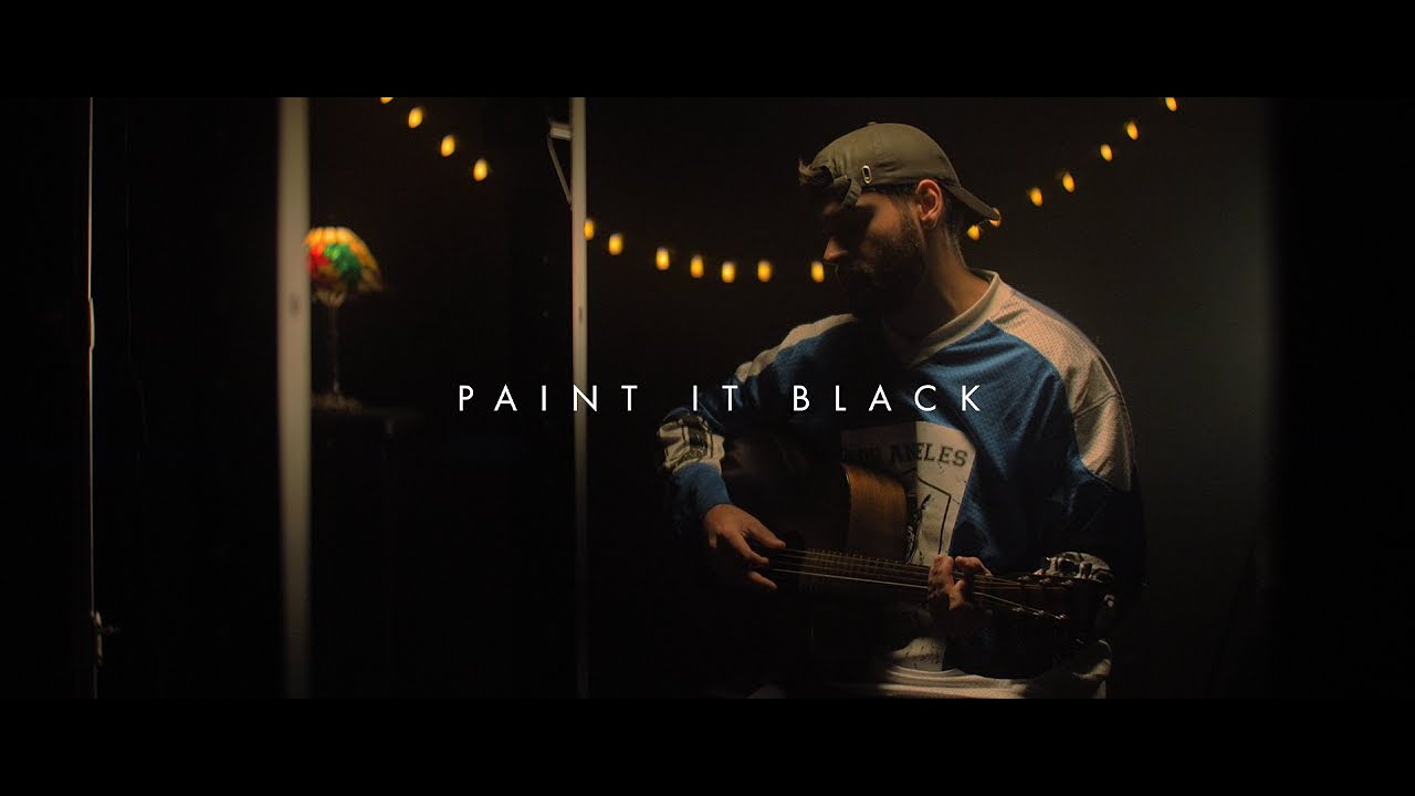 The Rolling Stones Paint It Black (Acoustic Cover) YouTube