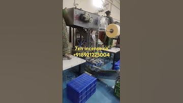 7en agarbatti  packing machine #dhoop #sambrani #agarbatti #agarbattipackingmachine