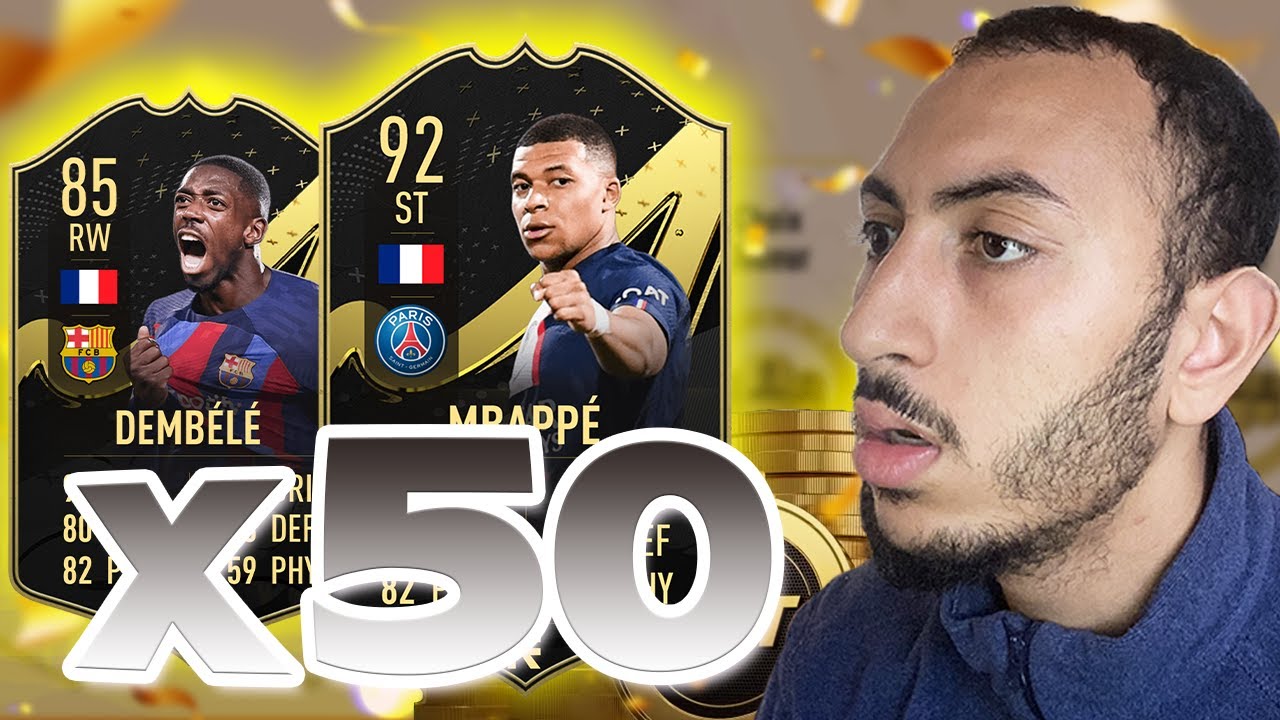 J'AI OUVERT 50 CHOIX JOUEUR 75+ POUR LA TOTW 6 - FIFA 23