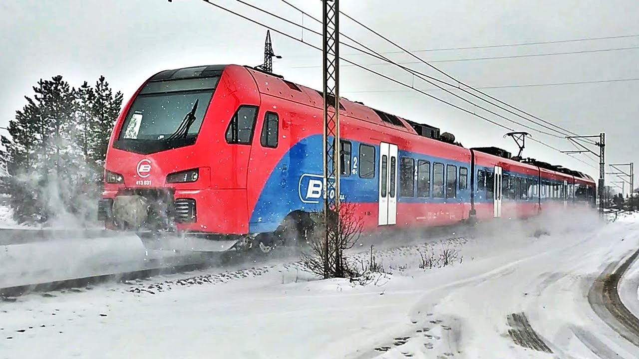 Prvi sneg u Lajkovcu 2021. godine