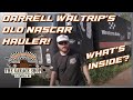 Unpacking Darrell Waltrip's old NASCAR hauler