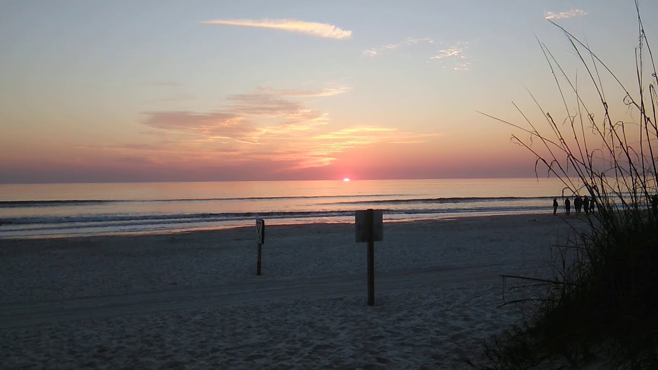 Crescent Beach, Florida - Sunrise 2/26/21 - "Anastasia Island" St Augustine
