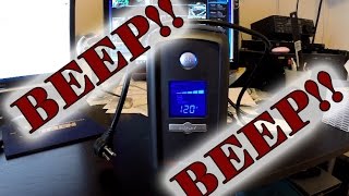 Compucessory 2.0 Speaker System – 4 W RMS – Wireless Speaker(s) – Black 51553 UPS CyberPower Won't Stop BEEPING