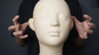 ASMR Scratching on Mannequin - Scratching your ears for you | ASMR KhongWaan