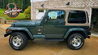 All Original Jeep TJ Sahara Overview!