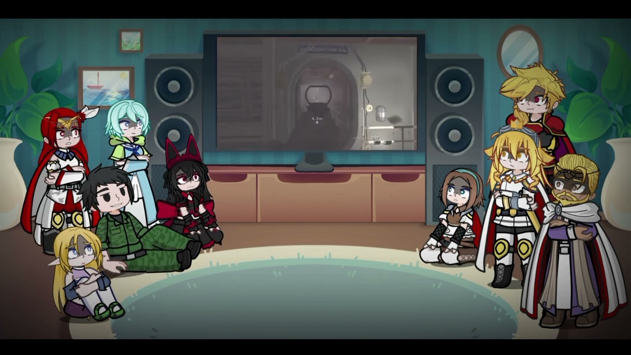 G.A.T.E React to Cod modern warfare [Misson killer] (Pls read the description)