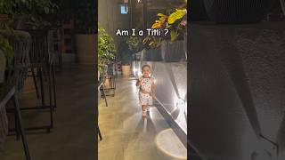Am I a Titli ? #kokovlogs #cutebaby
