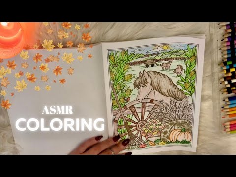ASMR 🖍️Color with