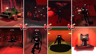 [ROBLOX]Door Seek Chase VS 12 Different Fanmade Seek Chases #doors #roblox #gaming