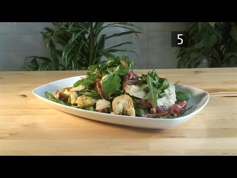 How To Prepare Grilled Artichoke & Parmesan Salad