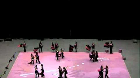 Hahnville Winterguard at Championships 2011