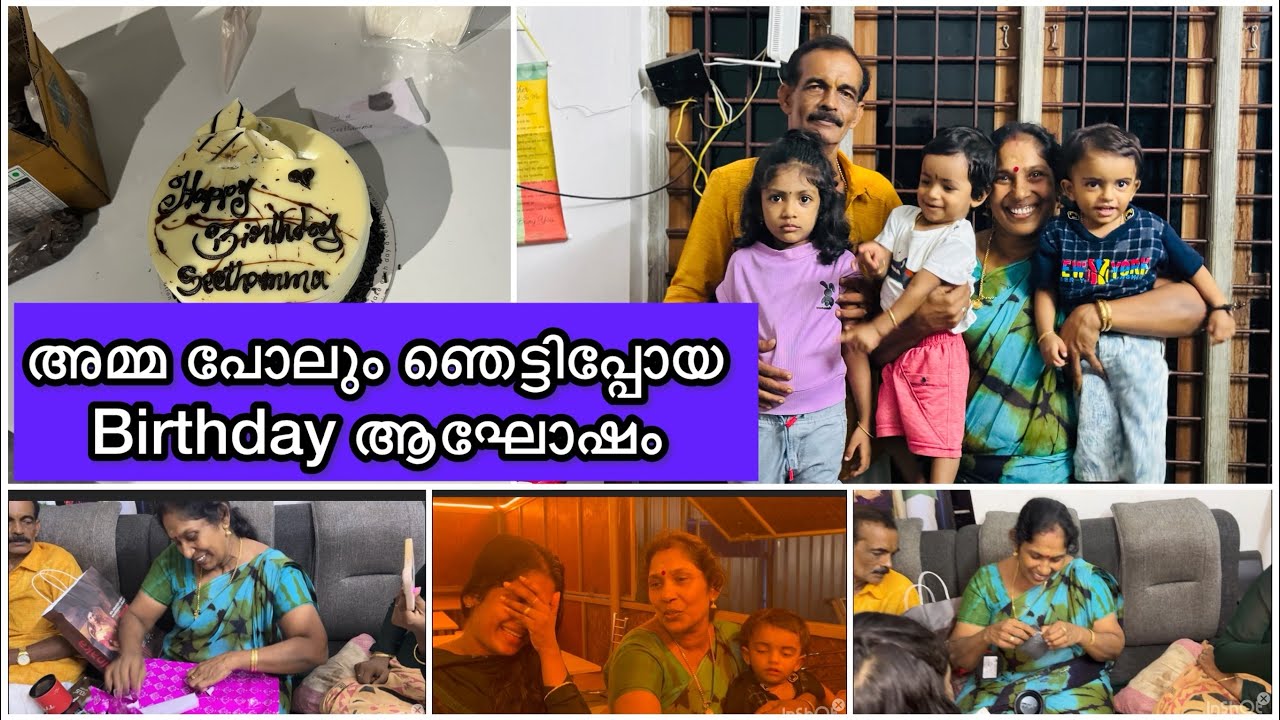 അഞ്ചും കീത്തും കൂടി ആഘോഷമാക്കി Birthday celebration | Seethama Birthday celebration