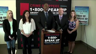 Jacob Brand family's Crime Stopper's press conference