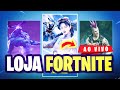 LOJA NOVA E CRIATIVO | FORTNITE AO VIVO | #RUMO10K