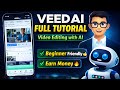 Veed AI Full Tutorial in Hindi | AI Video Editing for Beginners | Earn Money Online