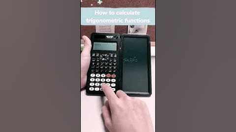 #How to calculate Trigonometry functions from calculator