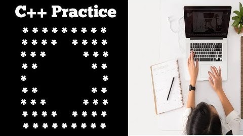 #39 C++ Programming Questions Practice : Star Pattern 15