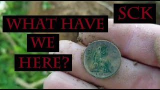 Metal Detecting a 1912 Property with a Hidden Colonial Past - Silver Coins & Skeleton Key Found!