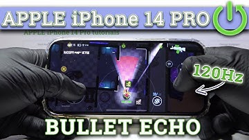 iPhone 14 PRO - Bullet Echo ❗️ Enjoyable Game! | GAMING TEST 🚩| OLED, 120Hz | A16 Bionic | iOS 16