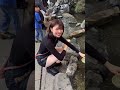隣の子供に逃げられた🥺