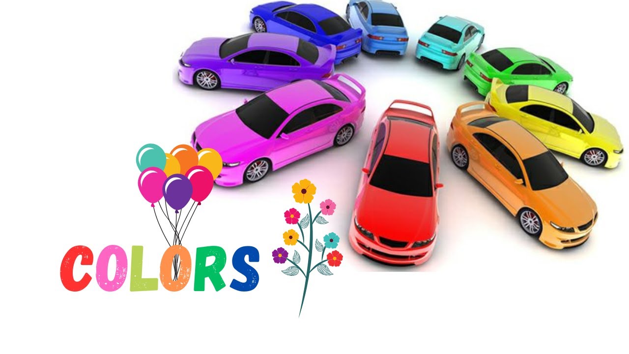 learn colors with cars learn colors for toddlers learn video for toddlers YouTube