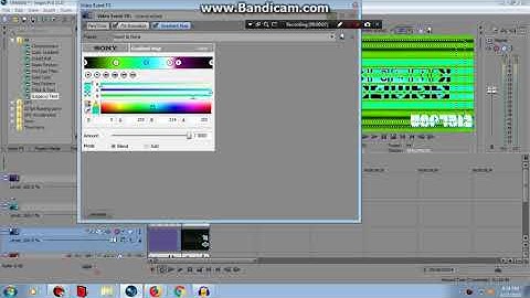Gradient Map For String Arpeggio