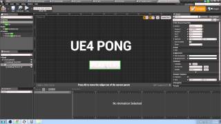 How to Make Pong In UE4 | Part 12 | UMG Menu Setup