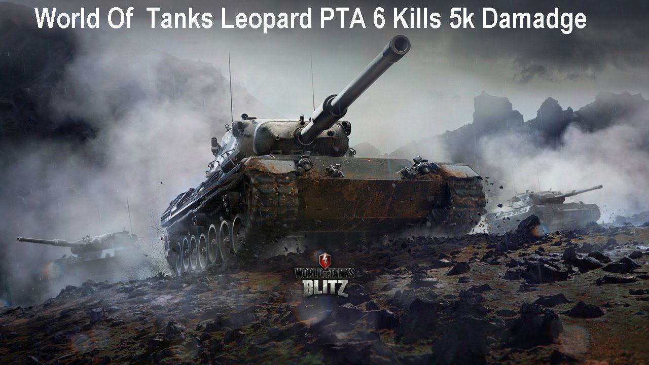 World Of Tanks: Leopard PTA 5k Damage 6 Kills