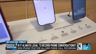Is it always legal to record phone conversations?