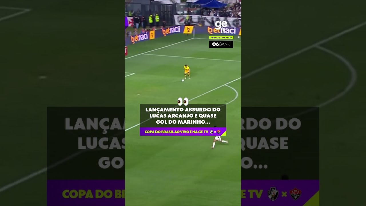 QUE PASSE FOI ESSE DO LUCAS ARCANJO?! QUASE SAIU O GOL DO MARINHO... 🤯 | #shorts | ge tv