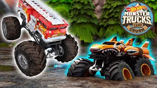 5 Alarm Rescues Tiger Shark 🤯 - Cartoons for Kids | Hot Wheels