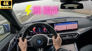 2022 BMW i4 eDrive40 | FULL TOUR & DRIVE | 0-100 | Top Speed Drive | Driving Assistant Pro | 4k